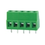 Клема за платка 2P, 5.0 мм, Н14, 15А/300V, 2.5 мм2, повдигане