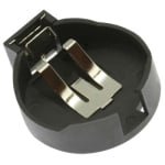 Държач за батерия CR2450, 2P хоризонтален, платков