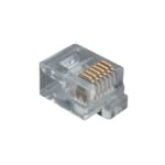 RJ12, 6P6C мъжки, кабелен