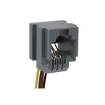 RJ12, 6P6C женски, панелен с кабел