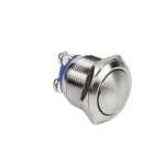 Бутон незадържащ M19х15мм, H23 мм, OFF-(ON), SPST, 3A/250VAC, овален