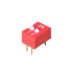 Превключвател DIP-2C, 25mA/24VDC
