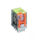 Реле NNC68BZL-4Z-220, 220VAC, 5A/240VAC, 5A/28VDC, 4PDT