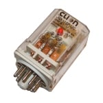 Реле JQX-10F-3C, 24VDC, 10A/250VAC, 10A/28VDC, 3PDT
