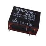 Реле GA-1C-12L (NRP12), 12VDC, 10A/250VAC, 10A/30VDC, SPDT