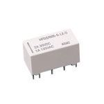 Реле бистабилно HFD2/012-M-L2, 12VDC, 1A/125VAC, 3A/30VDC, DPDT