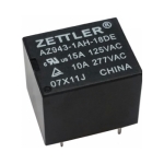 Реле AZ943-1CH-24DE, 24VDC, 10A/277VAC, 10A/30VDC, SPDT