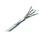 Кабел CAT-5E, SFTP/AWG24, МЕДЕН, CCA оплетка