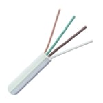 Кабел телефонен 4C, (2.50x5 мм), плосък, МЕДЕН