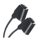 Кабел SCART мъжки, SCART мъжки (Ф7 мм) CCS, 1.8 м