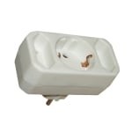 Разклонител SCHUKO мъжки, SCHUKO, 2х EU женски