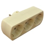 Разклонител SCHUKO мъжки, 3x SCHUKO женски