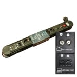 Захранващ кабел разклонител, 6x SCHUKO, защита, LAN, TV, 1.5 м