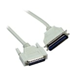 Кабел mini-CEN36 мъжки, DB25 мъжки за принтер, 1.8 м HP
