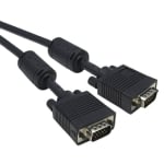 Кабел VGA DB15 HD мъжки, DB15 HD мъжки, коаксиален, 5 м