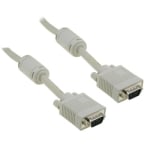 Кабел VGA DB15 HD мъжки, DB15 HD мъжки, коаксиален, 3 м