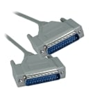 Кабел DB25 мъжки, DB25 мъжки, паралелен, 3 м