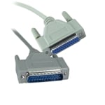 Кабел DB25 мъжки, DB25 женски, RS-232, 2.0 м