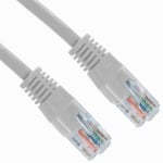 PATCH кабел CAT-5E, FTP, 2 м, БЯЛ