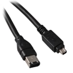 Кабел IEEE-1394, 4P мъжки, 6P мъжки, 1.8 м