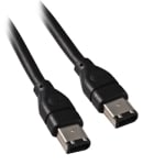 Кабел IEEE-1394, 6P мъжки, 6P мъжки, 1.8 м