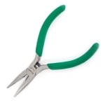 Клещи дълги челюсти с резачки 1PK036S, S45C, 135 мм