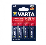 Батерия LONGLIFE MAX POWER, AA (LR6), 1.5V, алкална