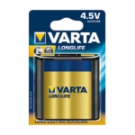 Батерия VARTA LONGLIFE, 3LR12, 4.5V, алкална
