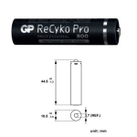 Батерия AAA 1.2V, 800 mAh, Ni-MH, GP