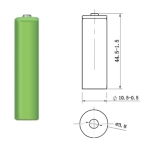 Батерия AAA 1.2V, 750 mAh, Ni-MH