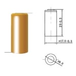 Батерия 2/3A 1.2V, 700 mAh, Ni-CD (изводи)