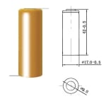 Батерия 4/5A 1.2V, 1300 mAh, Ni-CD (изводи)