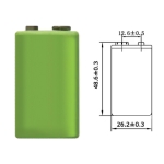 Батерия E 9V, 250 mAh, Ni-MH