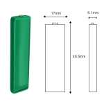 Батерия F5 1.2V, 550 mAh, Ni-MH (изводи), 35x17x6.3 мм