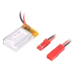 Батерия 3.7V, 300 mAh, Li-Po, (7.5x20x30 мм)
