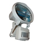 Прожектор с PIR датчик FL-500C, 500W (лампа R7s), овален