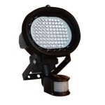 Прожектор с PIR датчик FL-20, 6W (87 LED), овален