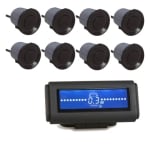 Паркинг сензор, 8 датчика, LCD/ H-066