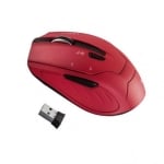 Безжична Мишка HAMA “MILANO“, Red, 2.4GHz Nano /182640